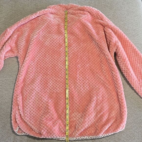 Simply Southern Peachy Pink Textured Soft Pullover Jacket - Size XL - Picture 15 of 16